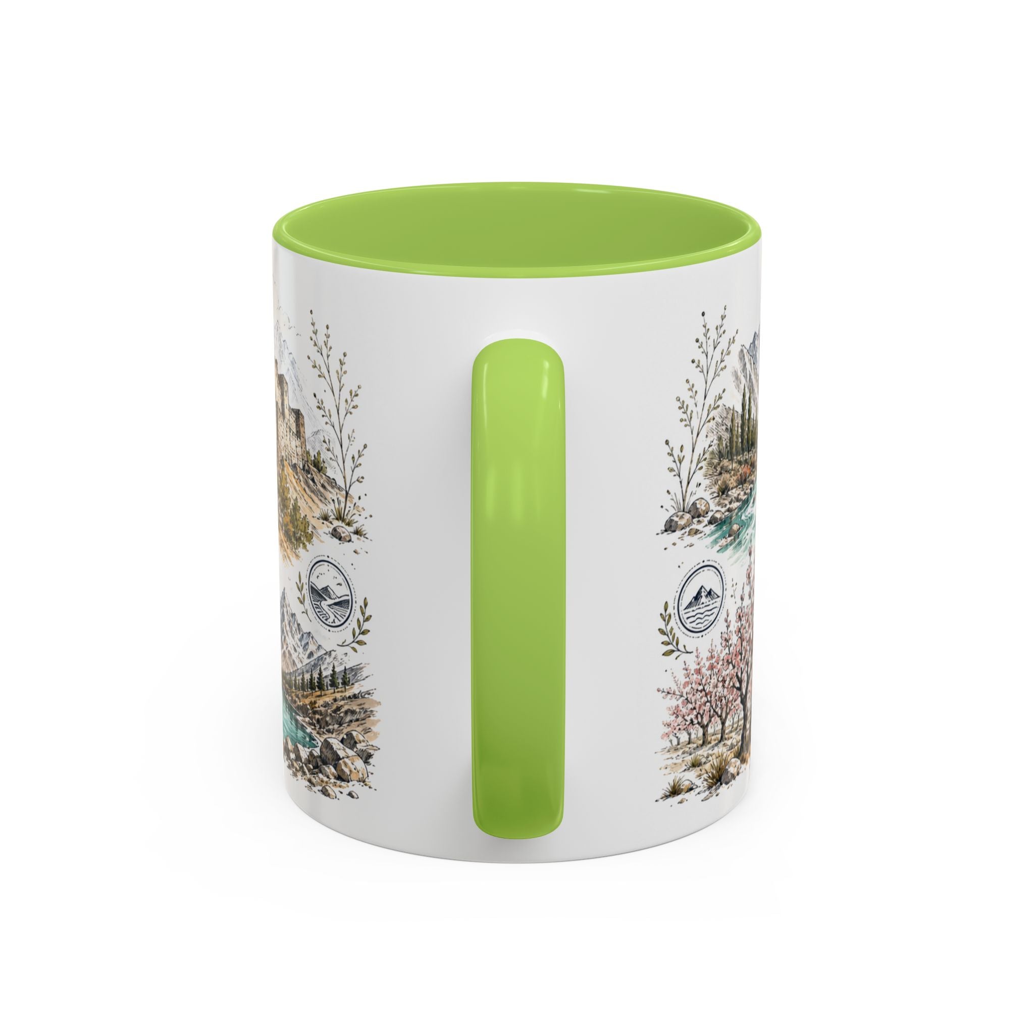 Skardu Valley Mug, Pakistan Travel Souvenir, Bucket List Gift, Accent Ceramic Coffee Mug 11oz 15oz