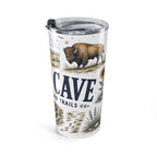 Wind Cave National Park 20oz Tumbler | South Dakota Cave Bison Prairie Gift | Insulated Stainless Steel Travel Cup