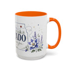 Colorado State Mug | Rocky Mountain Botanical Design | Moving Away Gift