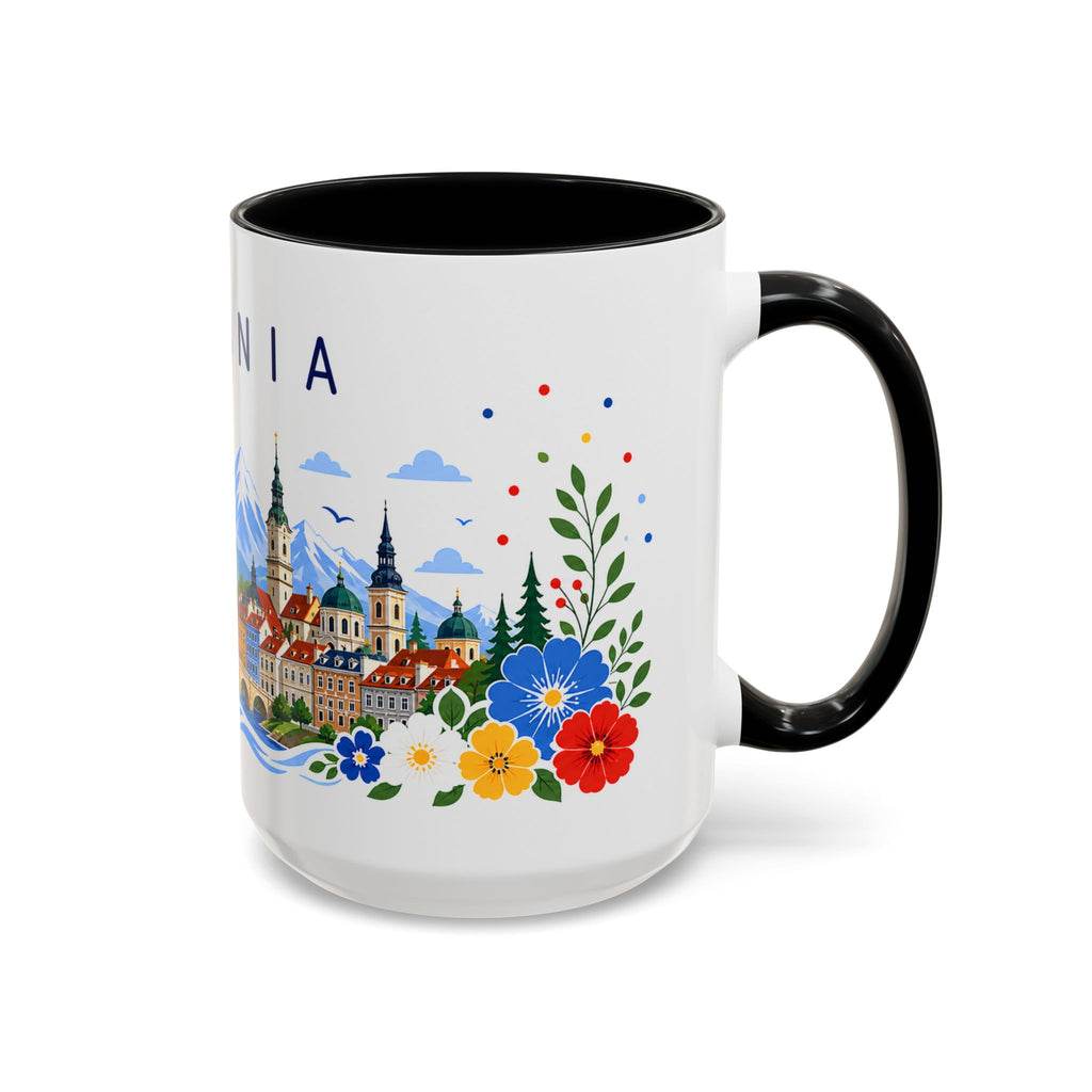 Romania Coffee Mug | Travel Souvenir Accent Mug | Place Gift Ceramic Cup 11oz 15oz