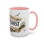 Skeleton Coast Mug, Namibia Travel Souvenir, Bucket List Gift, Accent Ceramic Coffee Mug 11oz 15oz