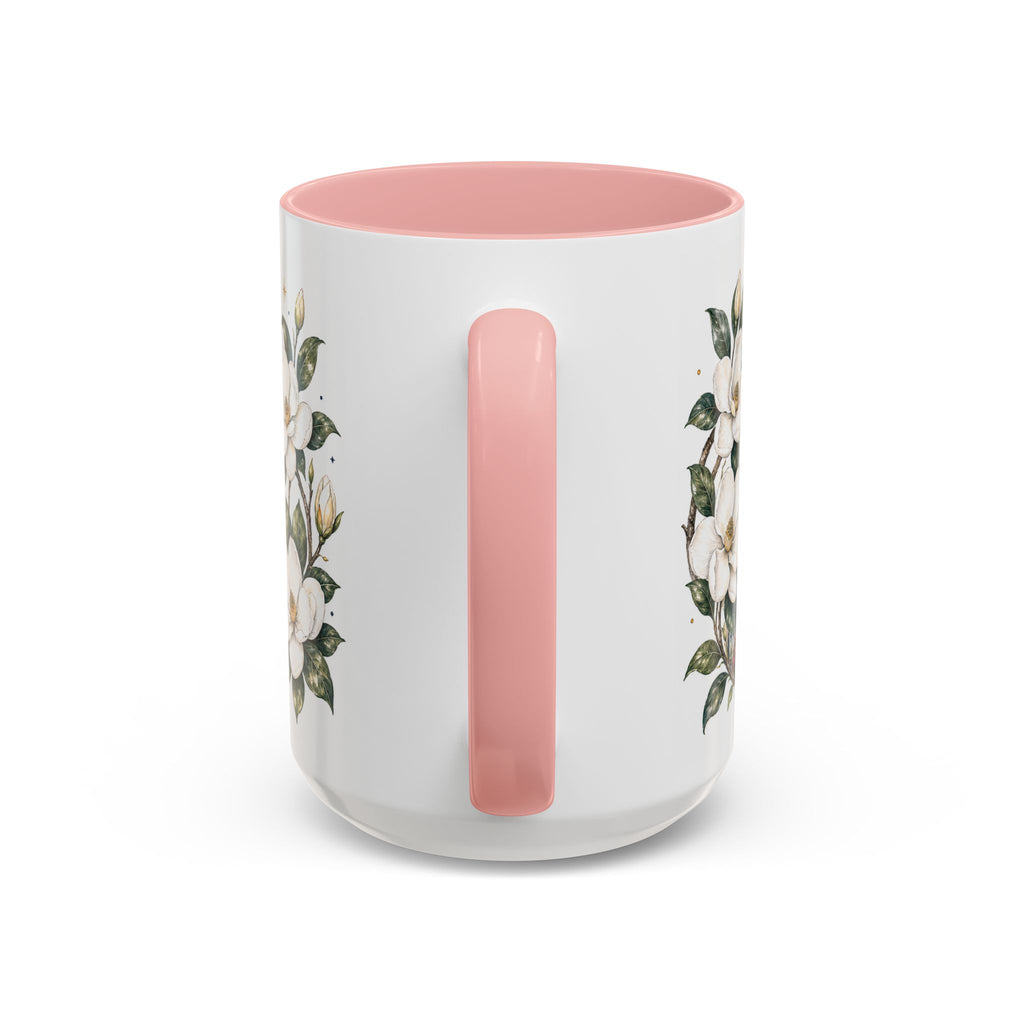 Mississippi State Map Mug | Moving Away, Homesick Gift | Botanical Accent Coffee Cup