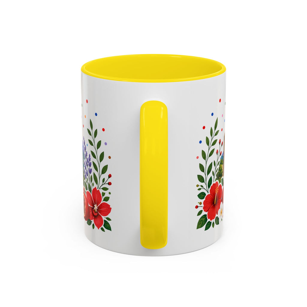 Azerbaijan Coffee Mug | Travel Souvenir Accent Mug | Place Gift Ceramic Cup 11oz 15oz