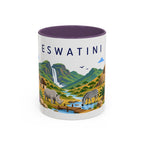 Eswatini Coffee Mug | Travel Souvenir Accent Mug | Country Gift Ceramic Cup 11oz 15oz