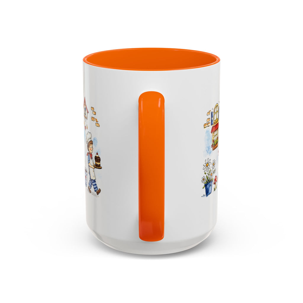 Cozy Bakery Village Mug | Storybook Pastry Accent Coffee Mug | EveryLegend
