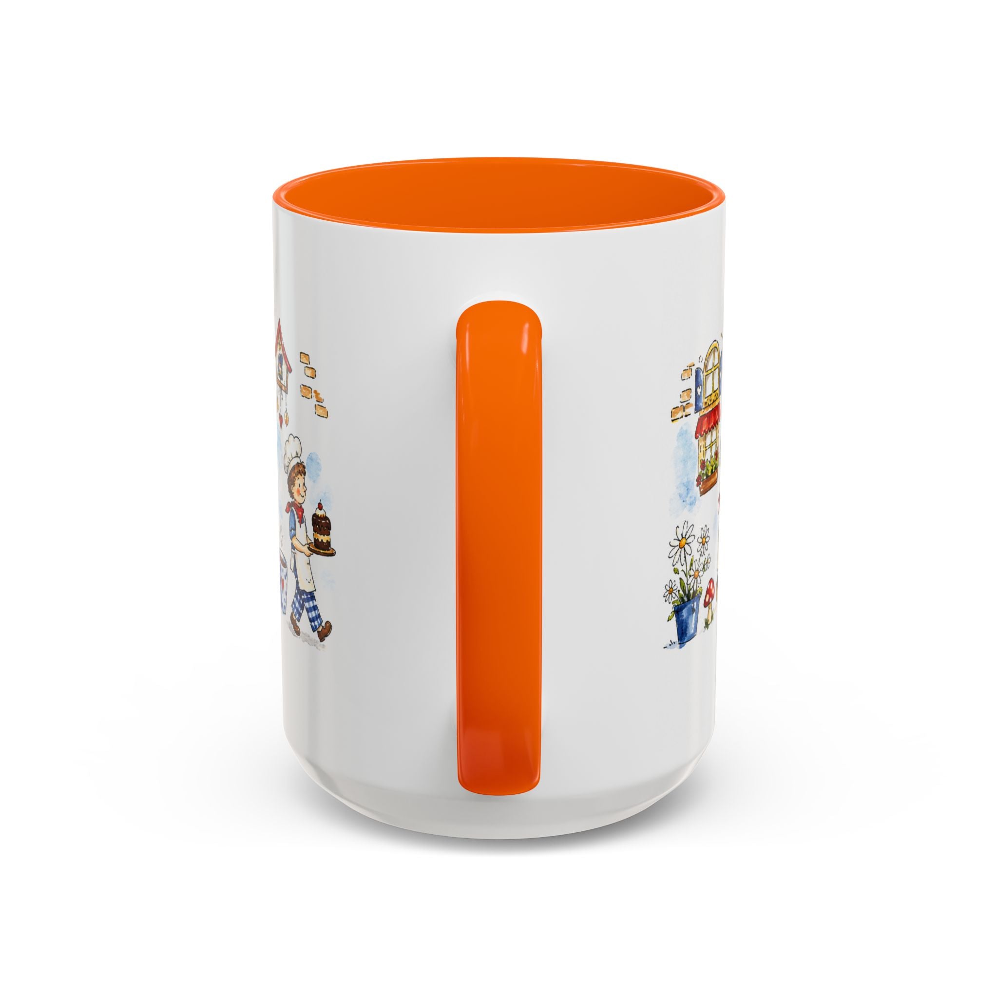 Cozy Bakery Village Mug | Storybook Pastry Accent Coffee Mug | EveryLegend