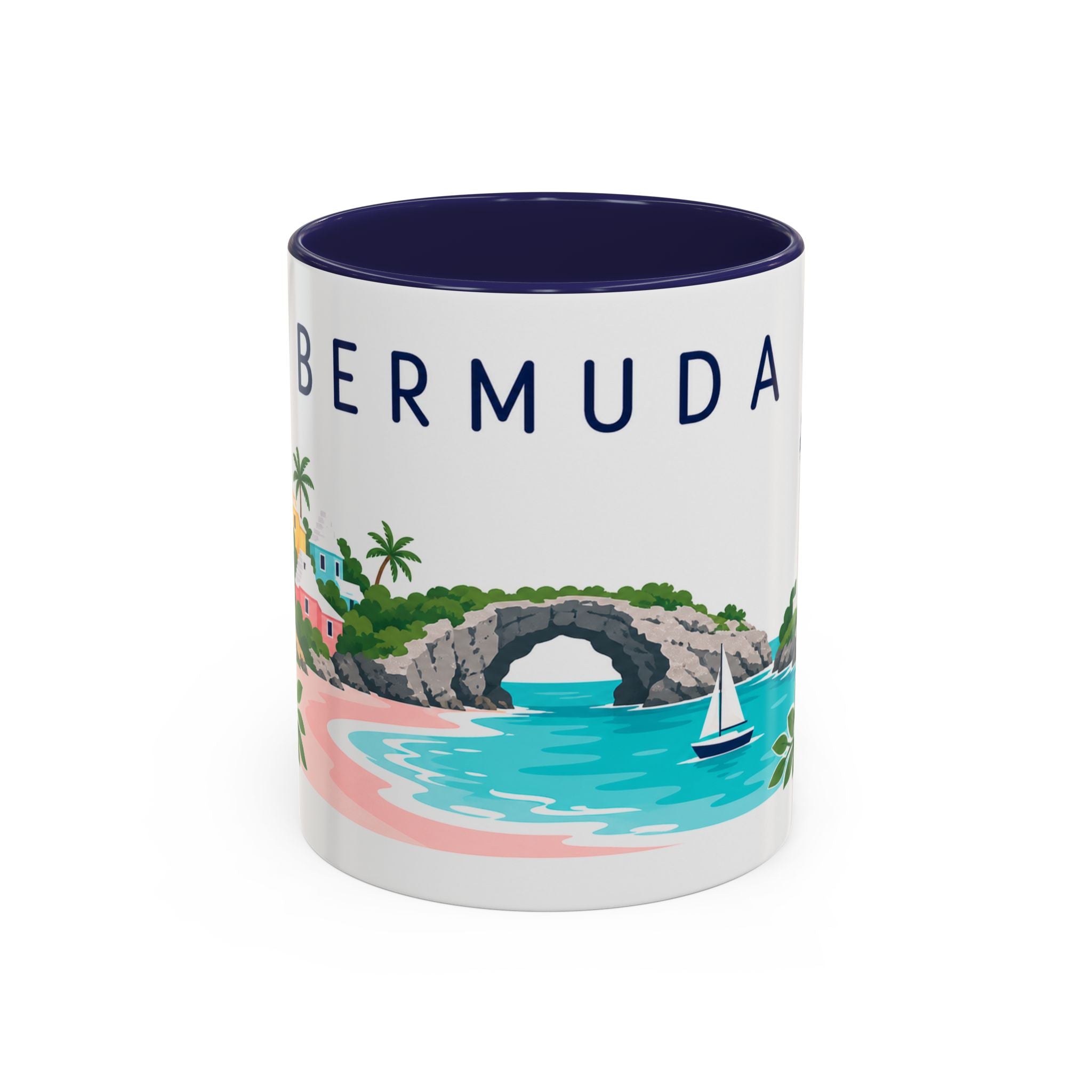 Bermuda Coffee Mug | Travel Souvenir Accent Mug | Country Gift Ceramic Cup 11oz 15oz