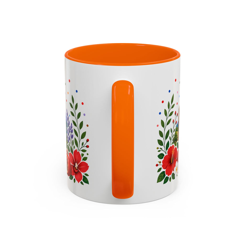 Azerbaijan Coffee Mug | Travel Souvenir Accent Mug | Place Gift Ceramic Cup 11oz 15oz