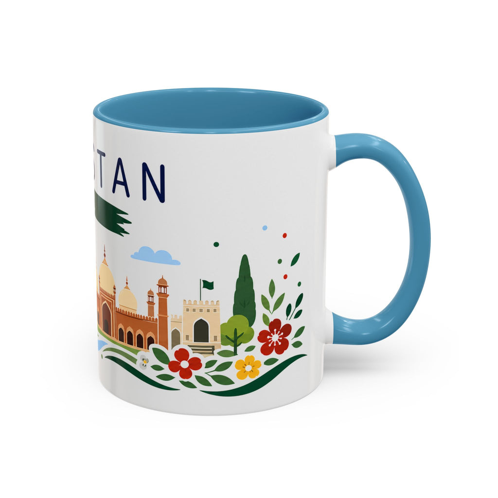 Pakistan Coffee Mug | Travel Souvenir Accent Mug | Country Gift Ceramic Cup 11oz 15oz