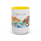 Tbilisi Coffee Mug | Georgia Travel Souvenir | Porcelain Decal City Gift | 11oz 15oz Accent Mug