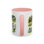 Lexington Illustrated Travel Mug | City Souvenir Accent Coffee Mug | 11oz 15oz Ceramic Cup