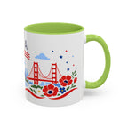 United States Coffee Mug | Travel Souvenir Accent Mug | Country Gift Ceramic Cup 11oz 15oz