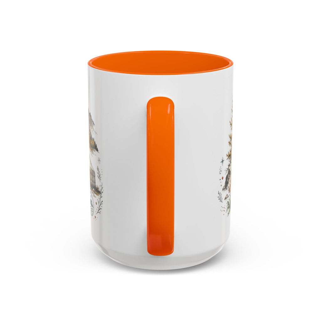 Altai Mountains Mug, Mongolia Travel Souvenir, Bucket List Gift, Accent Ceramic Coffee Mug 11oz 15oz
