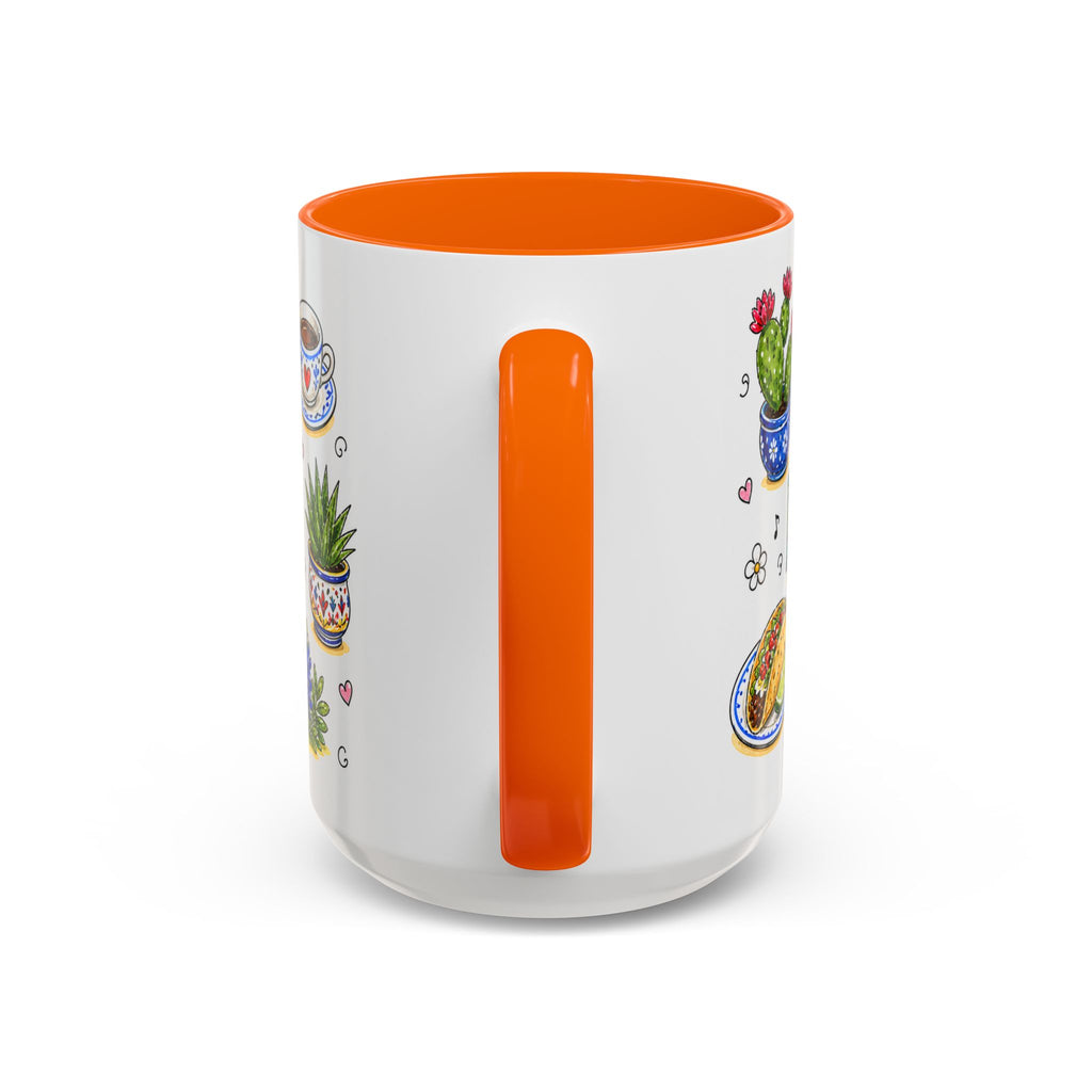 Austin Illustrated Travel Mug | City Souvenir Accent Coffee Mug | 11oz 15oz Ceramic Cup