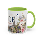 France Home Country Mug | Moving Away Gift | Long Distance Friendship | 11 oz 15 oz Accent Mug