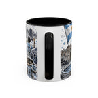 Argentina Soccer Coffee Mug | Soccer Fan Gift | Accent Color Ceramic 11oz 15oz Match Day Cup