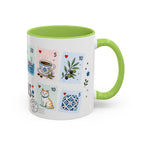 Tunis Coffee Mug | Postage Stamp Collage Mug | Travel Souvenir Accent Cup 11oz 15oz