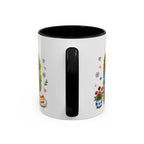 Cesky Krumlov Illustrated Travel Mug | Czechia Souvenir Accent Coffee Mug | 11oz 15oz Ceramic Cup