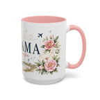 Alabama State Map Mug | Coastal Scenery, Botanical Accents, Homesick Gift