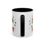 Honolulu Coffee Mug | Postage Stamp Collage Mug | Travel Souvenir Accent Cup 11oz 15oz