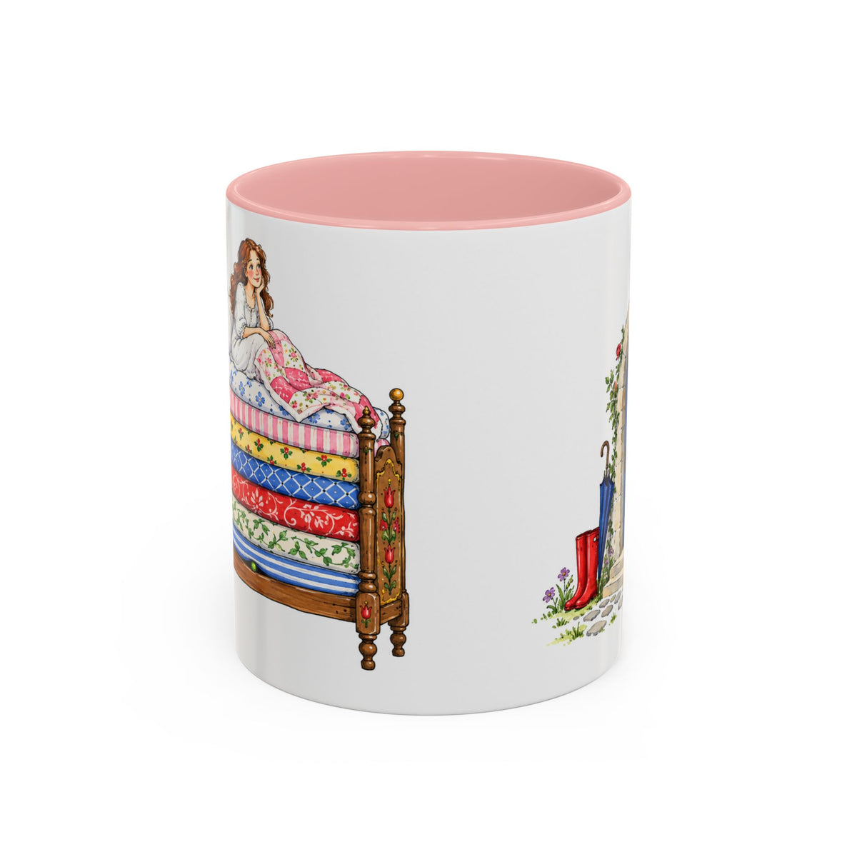 The Princess and the Pea Mug | Storybook Fairy Tale Accent Coffee Mug | EveryLegend