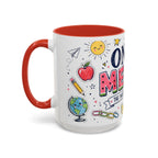 One in a Melon Coffee Mug | Sweetest Teacher Appreciation Gift | Accent Color Ceramic 11oz 15oz