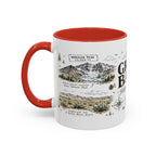 Great Basin National Park Coffee Mug | Nevada Desert Stargazing Hiking Gift | Accent Color Ceramic 11oz 15oz