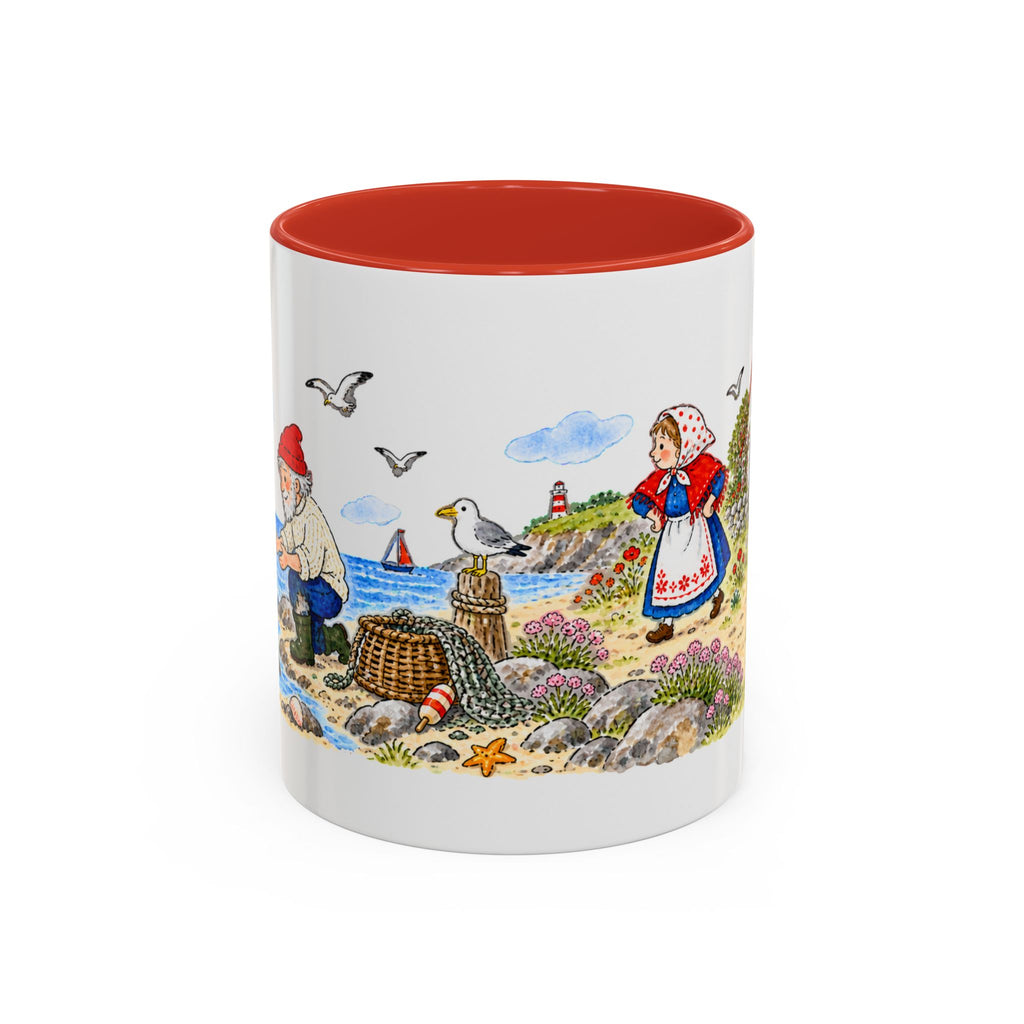 The Fisherman and His Wife Mug | Storybook Fairy Tale Accent Coffee Mug | EveryLegend