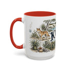 K'gari Mug, Australia Travel Souvenir, Bucket List Gift, Accent Ceramic Coffee Mug 11oz 15oz