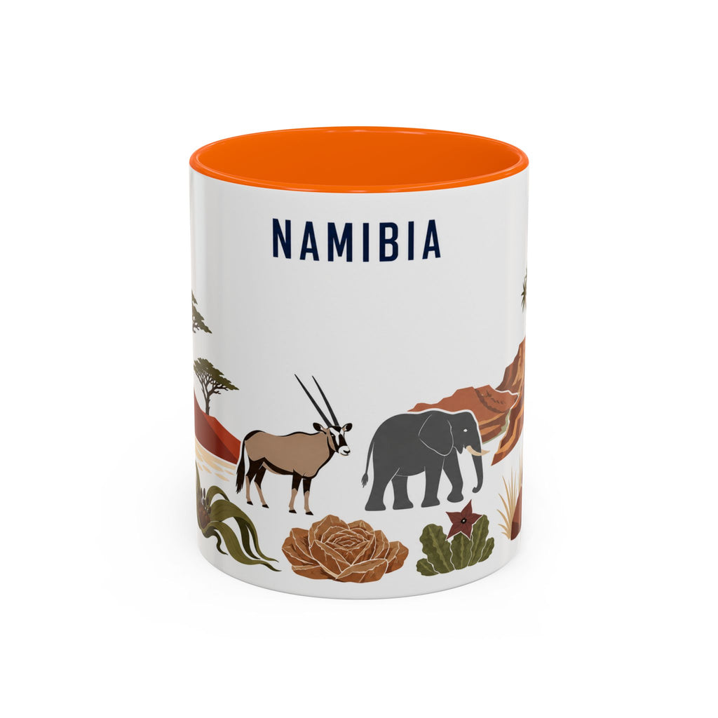Namibia Coffee Mug | Travel Souvenir Accent Mug | Country Gift Ceramic Cup 11oz 15oz