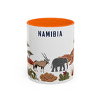 Namibia Coffee Mug | Travel Souvenir Accent Mug | Country Gift Ceramic Cup 11oz 15oz