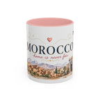 Morocco Home Country Mug | Moving Away Gift | Long Distance Friendship | 11 oz 15 oz Accent Mug