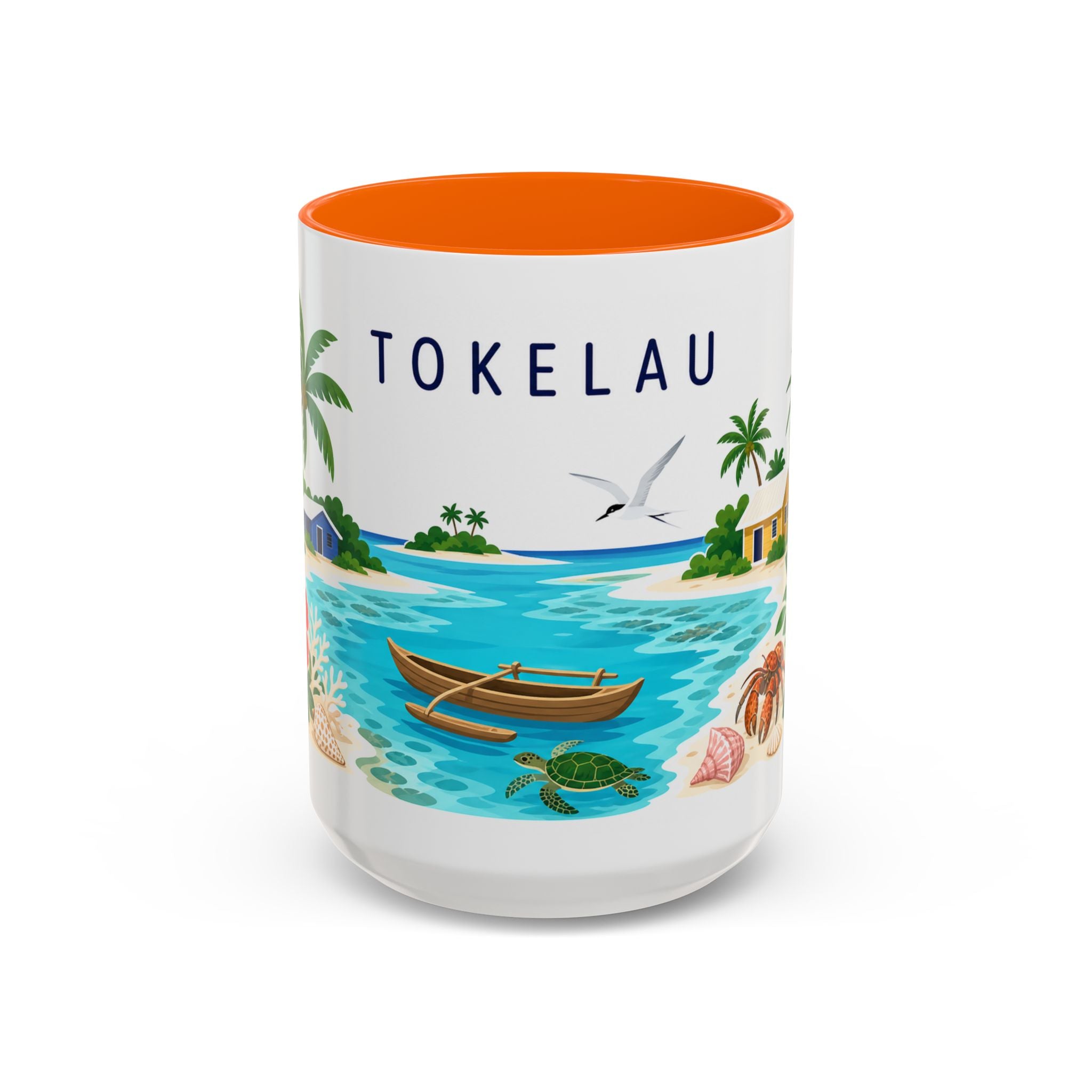 Tokelau Coffee Mug | Travel Souvenir Accent Mug | Country Gift Ceramic Cup 11oz 15oz