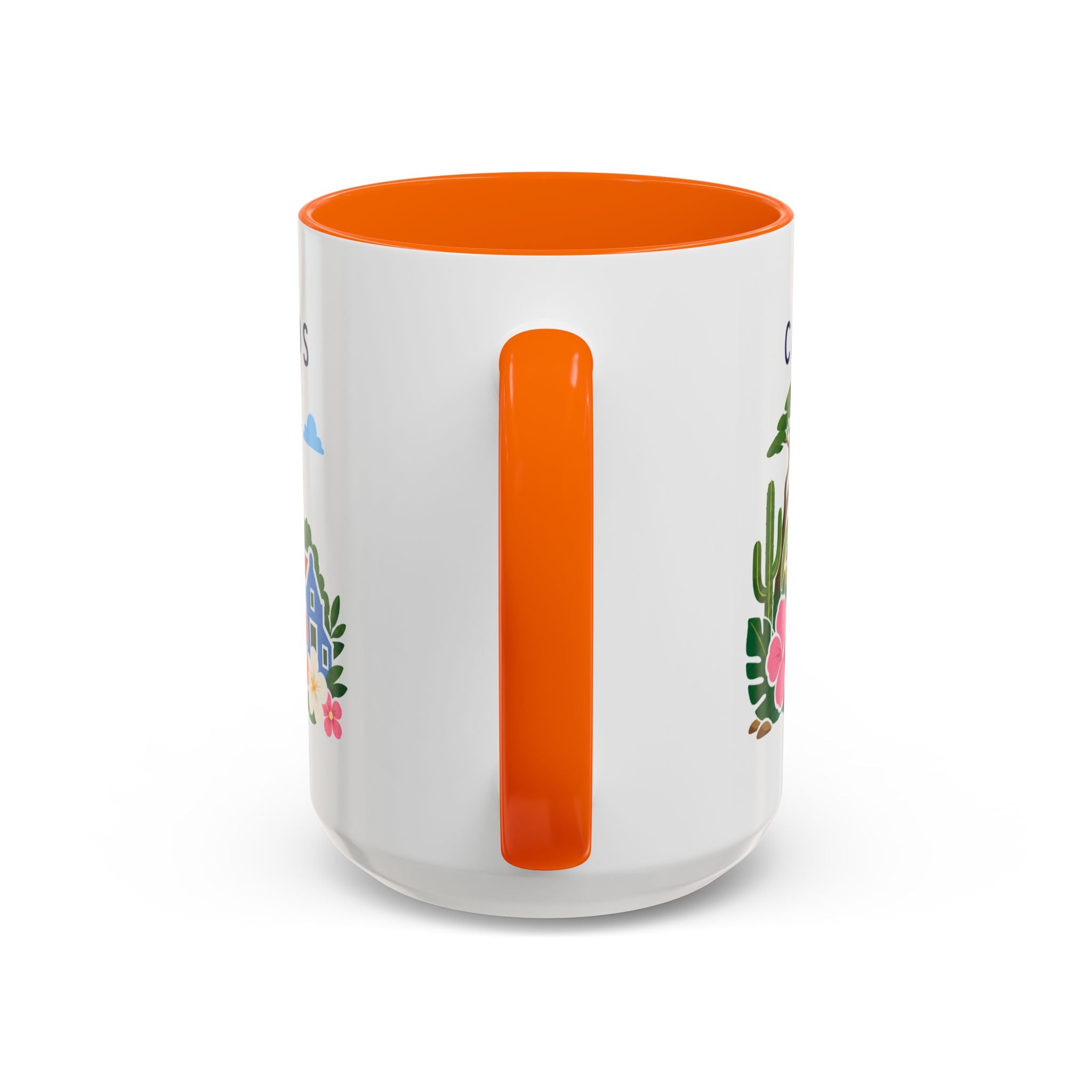 Caribbean Netherlands Coffee Mug | Travel Souvenir Accent Mug | Country Gift Ceramic Cup 11oz 15oz