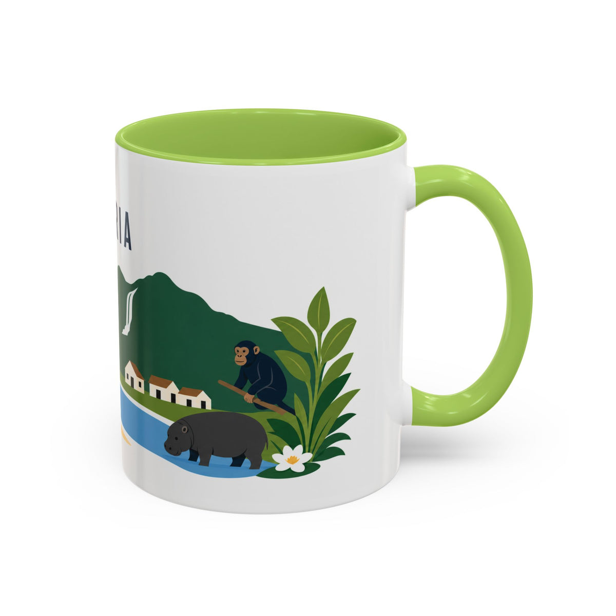 Liberia Coffee Mug | Travel Souvenir Accent Mug | Country Gift Ceramic Cup 11oz 15oz