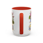 Singapore Illustrated Travel Mug | City Souvenir Accent Coffee Mug | 11oz 15oz Ceramic Cup