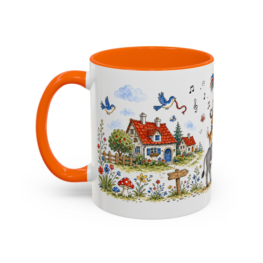 Bremen Town Musicians Mug | Storybook Accent Coffee Mug | EveryLegend