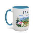 San Marino Coffee Mug | Travel Souvenir Accent Mug | Country Gift Ceramic Cup 11oz 15oz
