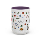 Athens Christmas Mug | Watercolor City Souvenir, Travel Gift (11oz/15oz)