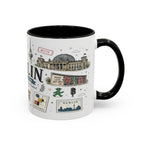 Berlin Coffee Mug | Germany Souvenir Travel Gift | Accent Color Ceramic 11oz 15oz