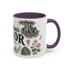Angkor Coffee Mug | Travel Destination Souvenir Gift | Accent Color Ceramic 11oz 15oz