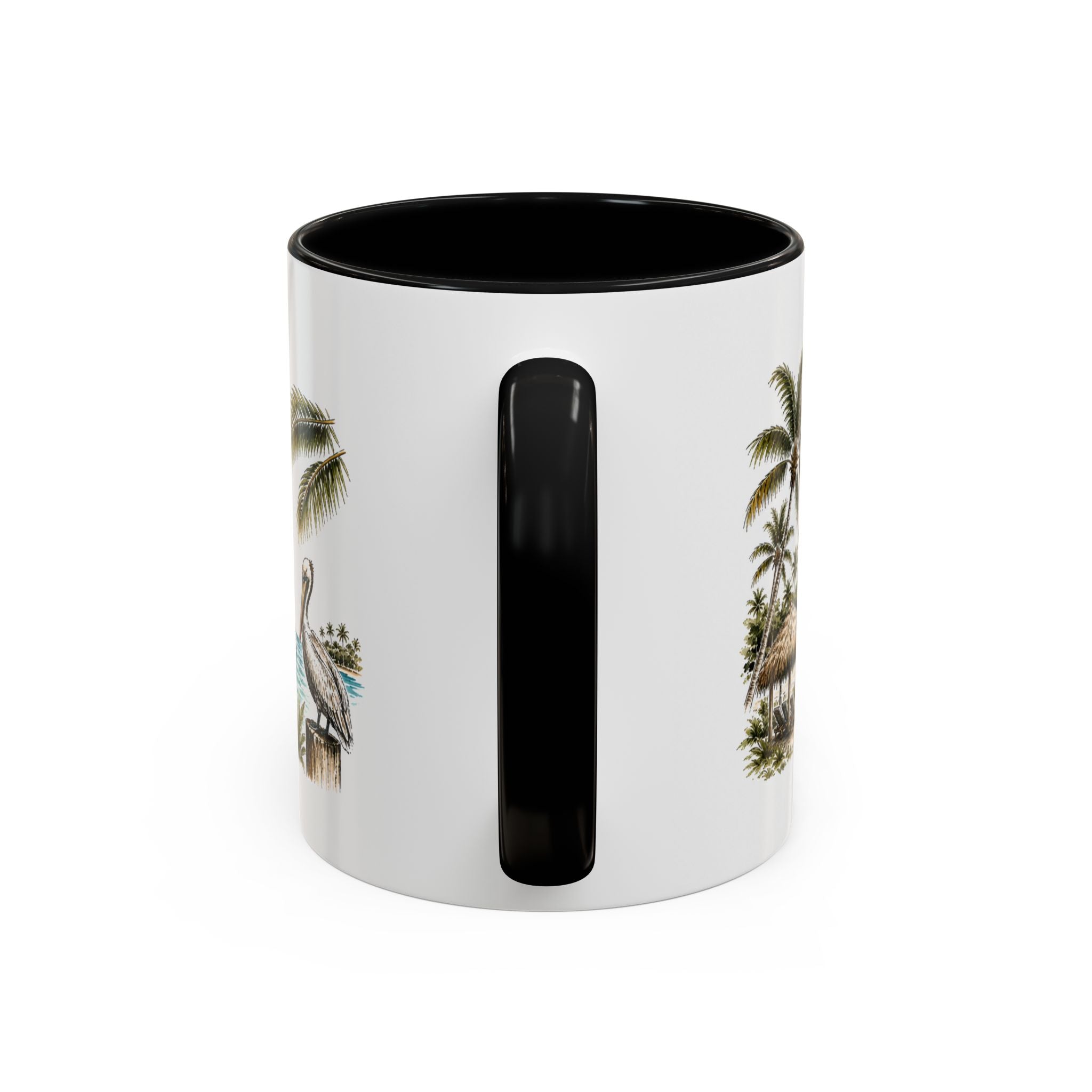 Punta Cana Coffee Mug | Dominican Republic Travel Souvenir | Vintage Illustrated City Gift | 11 oz 15 oz Accent Mug