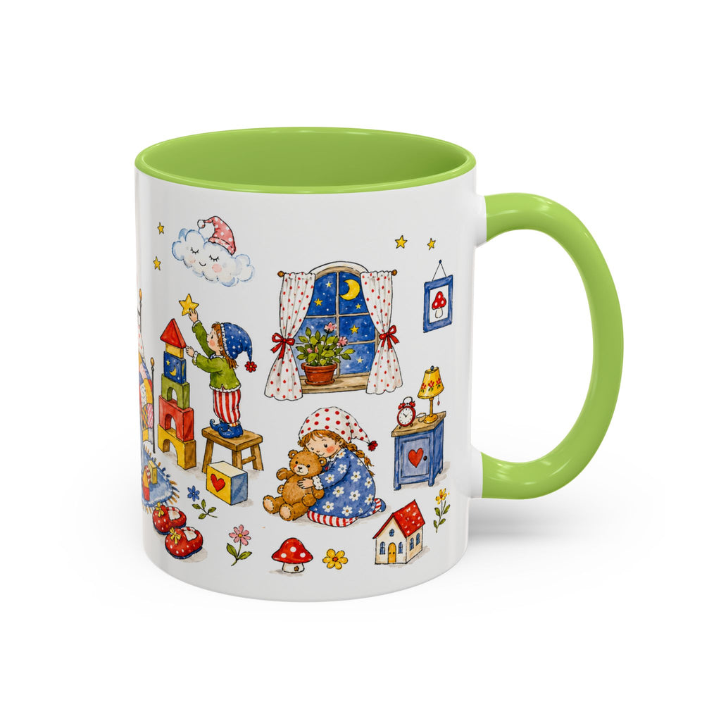 Bedtime Toy Room Fairytale Mug | Storybook Accent Coffee Mug | EveryLegend