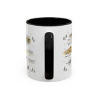 Great Sand Dunes National Park Coffee Mug | Colorado Desert Mountain Dunes Gift | Accent Color Ceramic 11oz 15oz