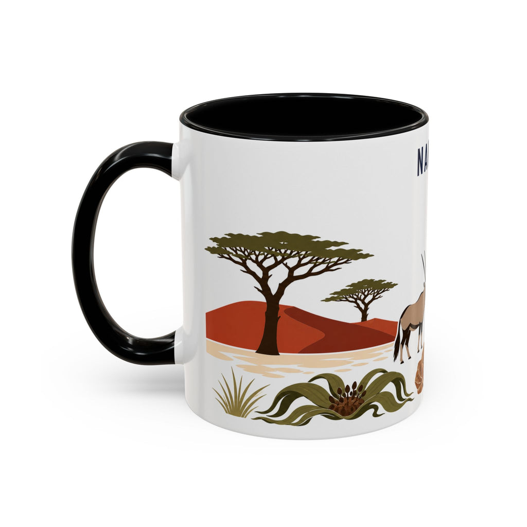 Namibia Coffee Mug | Travel Souvenir Accent Mug | Country Gift Ceramic Cup 11oz 15oz