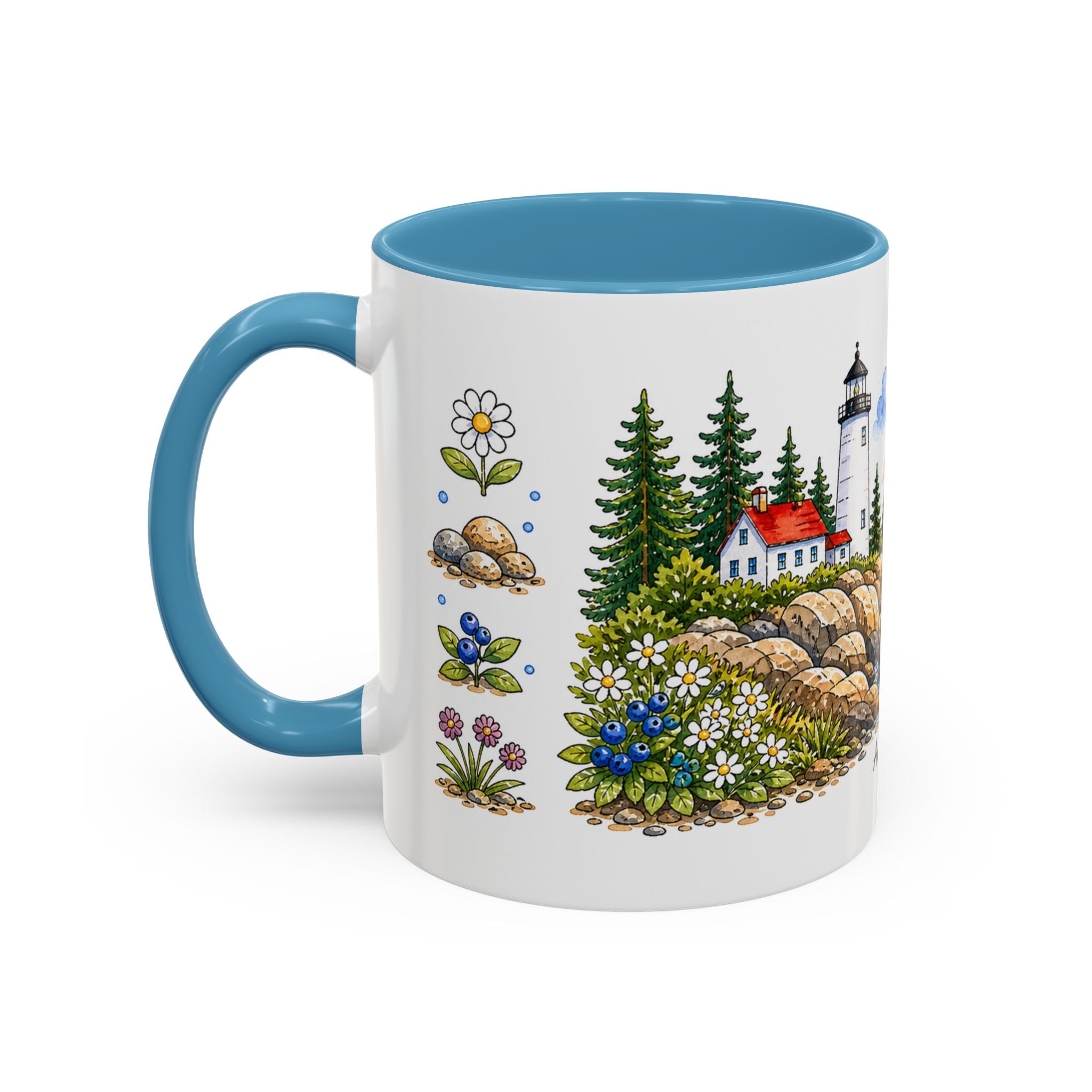 Acadia National Park Mug | US Travel Souvenir Accent Coffee Mug | 11oz 15oz Ceramic Cup