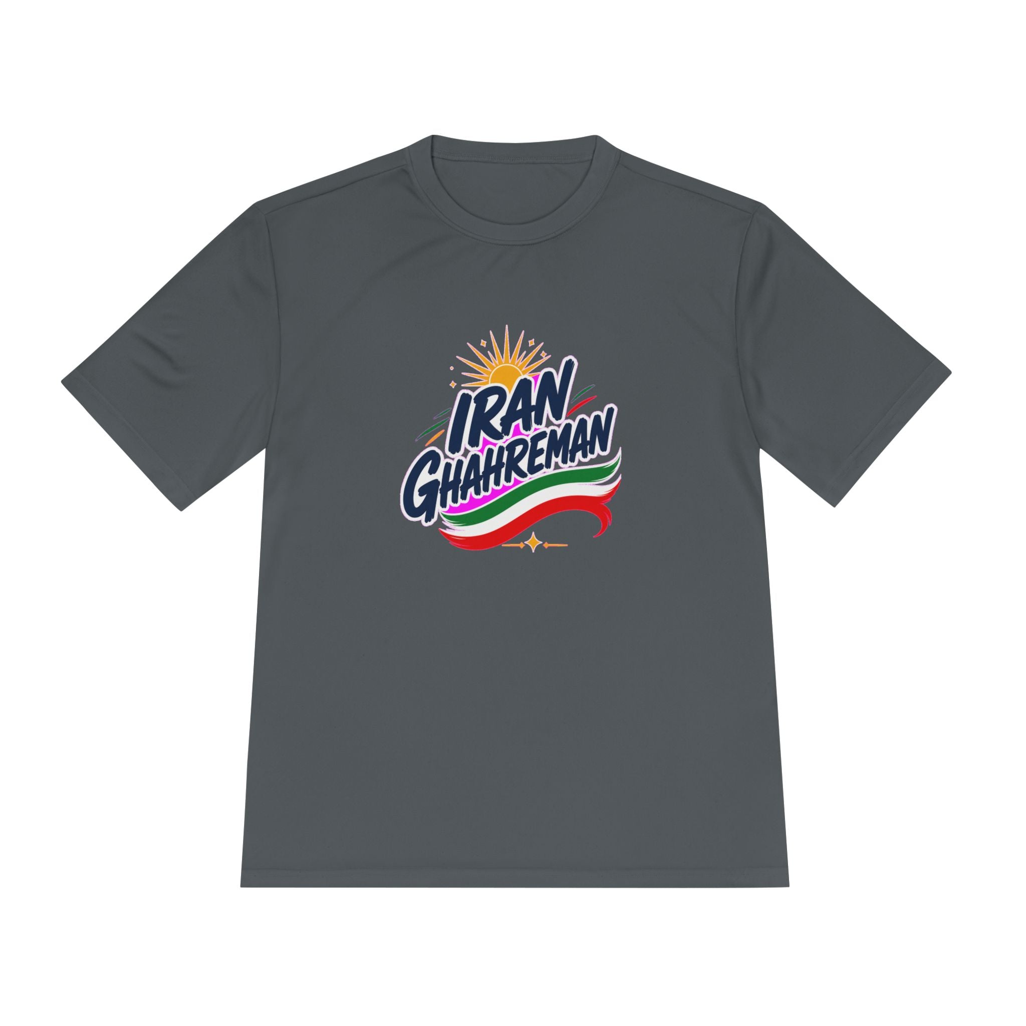 Iran Ghahreman Soccer Fan T-Shirt, Moisture-Wicking Sport Tee
