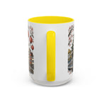 Osaka Coffee Mug | Japan Travel Souvenir | Vintage Illustrated City Gift | 11 oz 15 oz Accent Mug