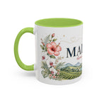 Malaysia Home Country Mug | Moving Away Gift | Long Distance Friendship | 11 oz 15 oz Accent Mug