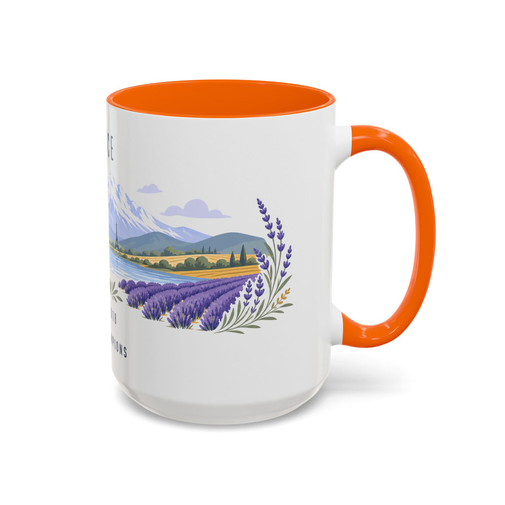 France World Champions Mug | Two Time Soccer Champion Gift | French Football Fan Cup | 1998 2018 | 11oz 15oz Accent Mug